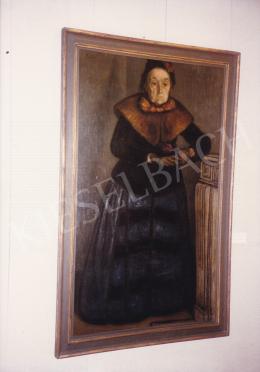 Rippl-Rónai, József - Portrait of an Old Lady, 1895, 163x97 cm, oil on canvas, Signed upper left: Rónai, Photo: Kieselbach, Tamás