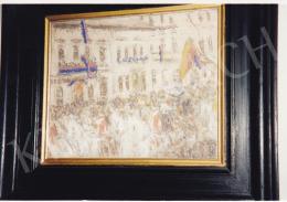 Rippl-Rónai, József - Scene, 30x37,3 cm, pastel on paper, Signed lower right: Rónai, Photo: Kieselbach, Tamás