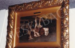  Edvi Illés, Aladár - Little Cow, oil on board, 22x34 cm; Signed lower left: E. Illés A.; Photo: Tamás Kieselbach