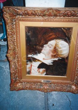  Csók, István - Erzsébet Báthory; 50x40; oil on panel; Signed lower left: Csók I. Bp.; Photo: Tamás Kieselbach