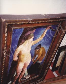  Patkó, Károly - Before Bath, oil on canvas, 80x48 cm, Signed lower right: Patkó 1924; Photo: Tamás Kieselbach