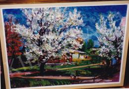  Boldizsár, István - Fruit Trees Blossoming, oil on canvas, 60x80 cm, Signed lower left Boldizsár; Photo: Tamás Kieselbach