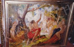  Herman, Lipót - Bathers, oil on canvas, 73,5x100 cm, Signed lower right: Herman Lipót 1927; Photo: Tamás Kieselbach