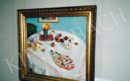 Fényes, Adolf - Still-Life and Gingerbread Heart, 1907, oil on canvas, 72x79 cm, Signed lower right, Fényes A. 1907, Photo: Tamás Kieselbach