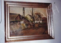  Kmetty, János - View of Szentendre , 1912, oil on canvas laid down on cardboard, 45x60 cm, Signed lower right: Kmetty 1912; Photo: Tamás Kieselbach