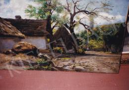  Edvi Illés, Aladár - Village House, oil on canvas, 30,5x50,5 cm, Signed lower left: Illés Á.; Photo: Tamás Kieselbach