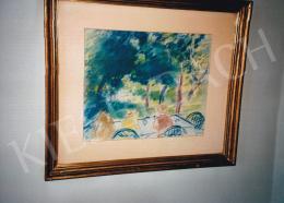  Vaszary, János - Garden Party, pastel on paper, Signed lower right: Vaszary, Photo: Tamás Kieselbach