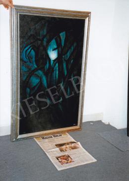 Schadl, János - Dream; 108,5x64; oil on canvas; Signed lower right: SJ 921 IX; Photo: Tamás Kieselbach