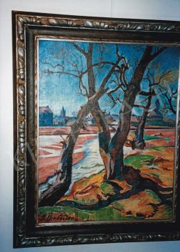 Ziffer, Sándor - Trees by the Zazar Bank, oil on canvas, Signed lower left: Ziffer Sándor, Photo: Tamás Kieselbach