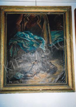 Schadl, János - Left-off Clothes, 1938, oil on canvas, 86x70,5 cm, Signed lower left: S.J. 38, Photo: Tamás Kieselbach