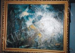 Schadl, János - Fugitives, oil on canvas, 61x78 cm, Signed lower left: S.J. 928, Photo: Tamás Kieselbach