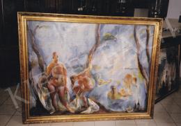 Aba-Novák, Vilmos - Bathers, oil on canvas, Photo: Tamás Kieselbach