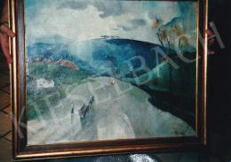 Barzó, Endre - Towards Blue Hill, early 1930s, 60,5x73,5 cm, oil on canvas, Signed lower right: Barzó E BP, Photo: Tamás Kieselbach