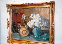  Endre, Béla - Flower Still-Life with Jug; 40x50; oil, canvas on cardboard; Unsigned; Photo: Tamás Kieselbach