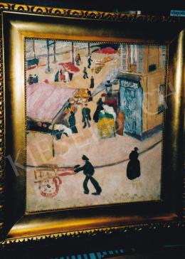  Czóbel, Béla - Market Scene, oil on canvas, Photo: Tamás Kieselbach