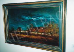  Mednyánszky, László - Landscape with Blue Clouds, oil on canvas, 60x101 cm, Signed lower right: Kiss Józsefnek őszinte tisztelettel Mednyánszky, Photo: Tamás Kieselbach