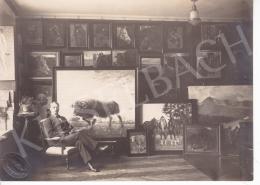  Kieselbach, Géza - Kieselbach, Géza's  Paintings at Home in Kassa, Photo: Sr. Kieselbach, Vilmos