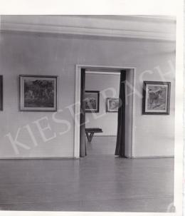  Kieselbach, Géza - Exhibition opening of Géza Kieselbach in 1955 (20 August 1955) - photos of the opening and interier photos