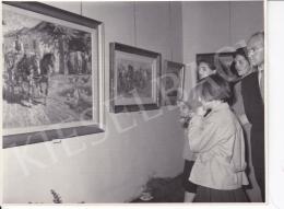  Kieselbach, Géza - Exhibition opening of Géza Kieselbach in 1955 (20 August 1955) - photos of the opening and interier photos