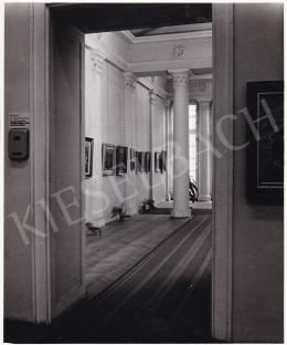  Kieselbach, Géza - Exhibition opening of Géza Kieselbach in 1955 (20 August 1955) - photos of the opening and interier photos