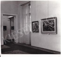  Kieselbach, Géza - Exhibition opening of Géza Kieselbach in 1955 (20 August 1955) - photos of the opening and interier photos