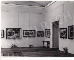  Kieselbach, Géza - Exhibition opening of Géza Kieselbach in 1955 (20 August 1955) - photos of the opening and interier photos