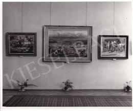  Kieselbach, Géza - Exhibition opening of Géza Kieselbach in 1955 (20 August 1955) - photos of the opening and interier photos