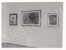  Kieselbach, Géza - Exhibition opening of Géza Kieselbach in 1955 (20 August 1955) - photos of the opening and interier photos