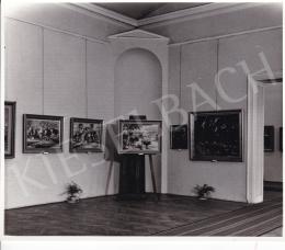  Kieselbach, Géza - Exhibition opening of Géza Kieselbach in 1955 (20 August 1955) - photos of the opening and interier photos