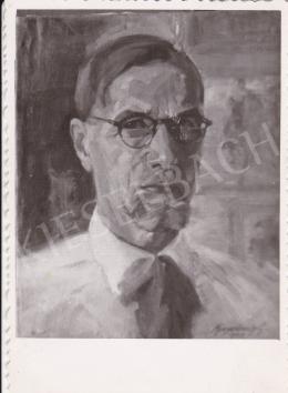  Kieselbach, Géza - Self-Portrait, 1949, Signed lower right: Kieselbach Géza