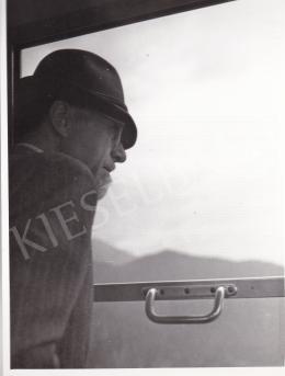  Kieselbach, Géza - Portrait of Kieselbach, Géza, 1957. IX. 24, Photo: Sr. Kieselbach, Vilmos