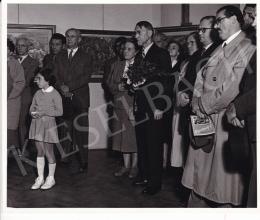  Kieselbach, Géza - Géza Kieselbach's Exhibition Opening on the 21th August 1958.