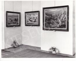  Kieselbach, Géza - Géza Kieselbach's Exhibition Interior Photos. Kosice, 1958. IX-X. 