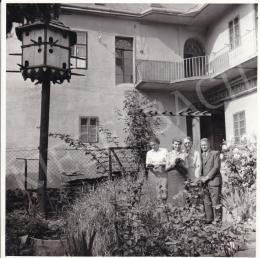  Kieselbach, Géza - The Old Courtyard of the House in Kosice, 1960. szeptember 9.