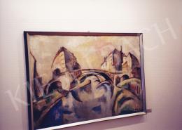  Kádár, Béla - Bela Kadar painting on Deak collection exhibition