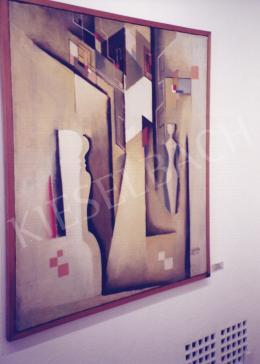  Kádár, Béla - Bela Kadar painting on Deak collection exhibition