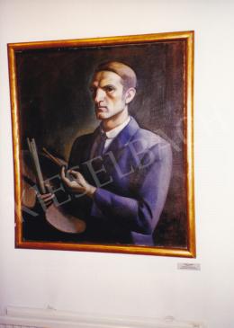  Kmetty, János - Janos Kmetty painting on Deak collection exhibition