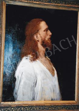  Munkácsy, Mihály - Study for the Christ before Pilate titled painting and its backside, 1880 (82x65 cm, Oil, canvas) Signed upper right: M. Munkácsy Photo: Tamás Kieselbach