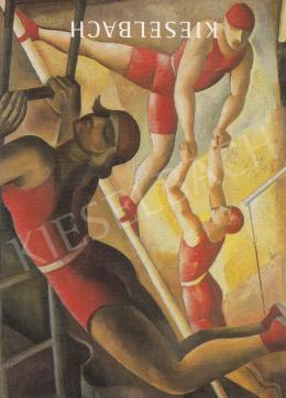  Gábor, Jenő - Acrobats, 1933, 90x70 cm, oil on canvas, Signed lower right: Gábor J. 1933