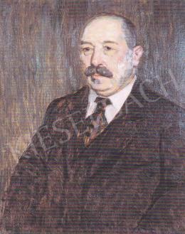 Egry, József - The Father of Tamás Henrik,1915, 70x56.5 cm, oil on canvas, Signed lower left