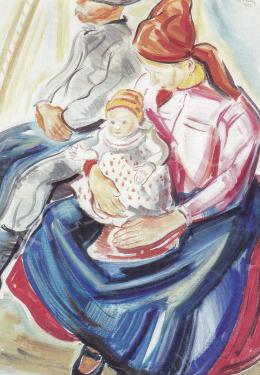  Litkey, György - Bride from Kapuvár, 1941, 120x85 cm