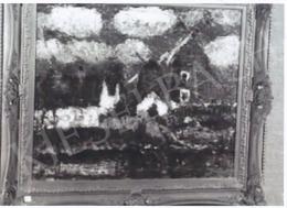  Koszta József - Szélmalom, 1920-as évek, 61x74 cm, olaj, vászon, Jelzés nélkül