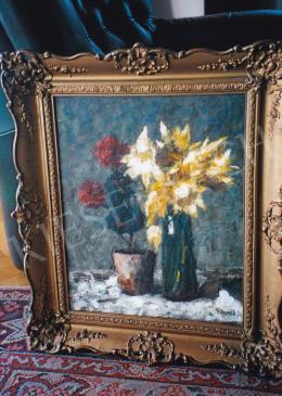  Koszta, József - József Koszta; Flower Still-Life; oil on canvas; 50x40; Photo: Tamás Kieselbach