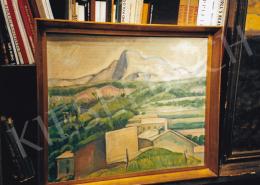  Czigány, Dezső - Landscape of Provence, between 1926-27, 54x65.5 cm Oil on canvas; Signed lower right: Czigány; Photo: Tamás Kieselbach