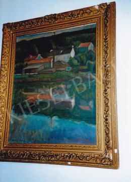  Czigány Dezső - Párizs környéki táj, 1935 körül; 66x53 cm Olaj, vászon Jelezve balra lent: Czigány Paris; Fotó: Kieselbach Tamás