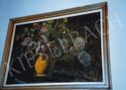 Nagy, István - Still-life in Yellow Vase; pastel on paper; Signed lower right: Nagy István; Photo: Tamás Kieselbach