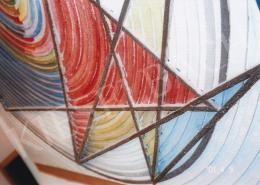  Prinner, Anton - Circular Composition, 1932; 100.5x101 cm; Painted relief on panel; Without signing; Wille Zur Form. Ungegenstandliche Kunst 1910-1938 in Österreich, Polen, Tschechoslowakei und Ungarn. 1933. Photo: Tomás Kieselbach