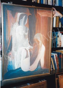  Kádár, Béla - Nudes with Veils; 106x78 cm; tempera on board; signed lower right Kádár Béla; Photo: Tamás Kieselbach