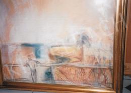 Egry, József - Bystander; around 1938; 60x75 cm; oil and pastel on paper; Signed lower right; Photo: Tamás Kieselbach