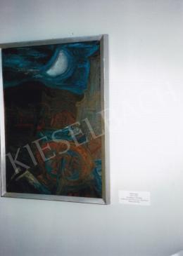  Ámos, Imre - Landscape with Portrait and a Half Moon; oil on canvas; Photo:Tamás Kieselbach